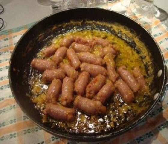 salsicce in salsa di arancia 1