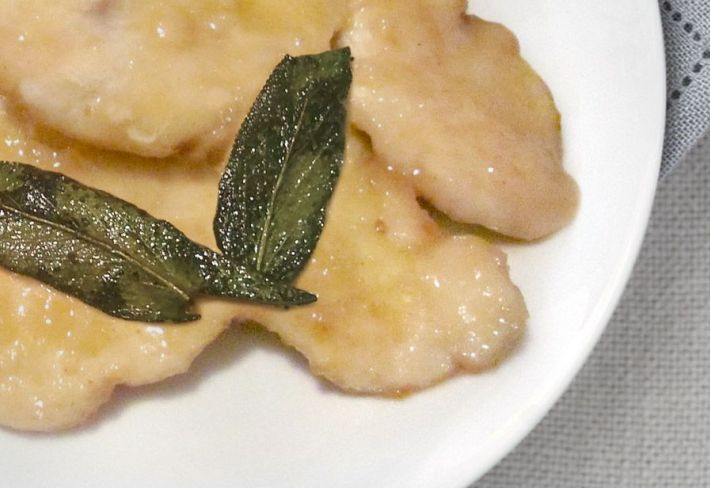 scaloppine di maiale al vino bianco e salvia