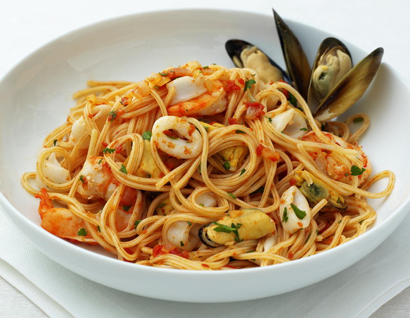 spaghetti ai frutti di mare