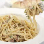 spaghetti alla carbonara di mare