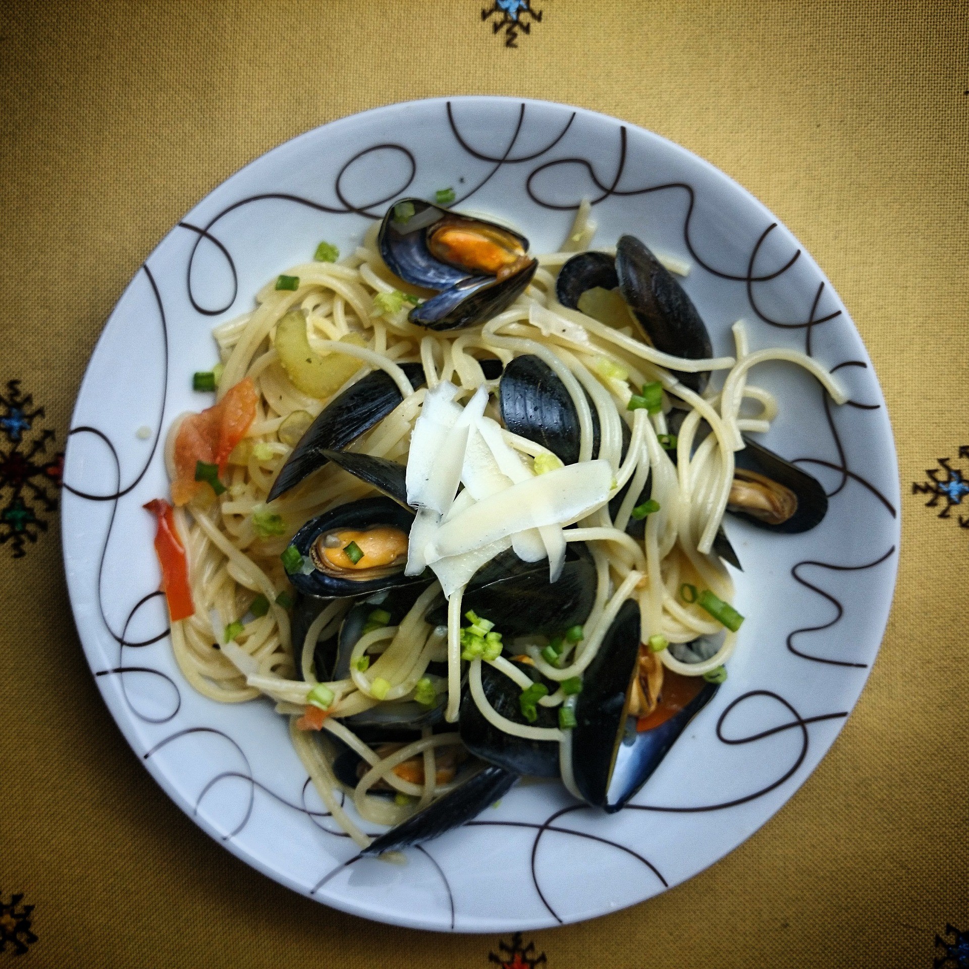 spaghetti cozze