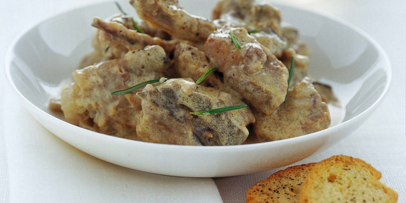 spezzatino di capretto al rosmarino