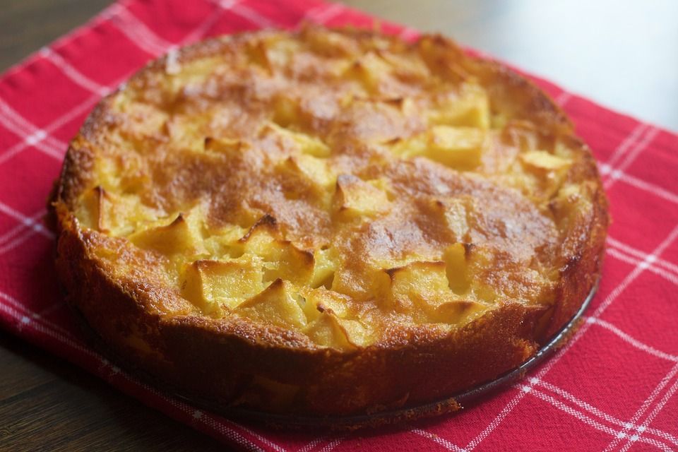 torta di mele al cioccolato