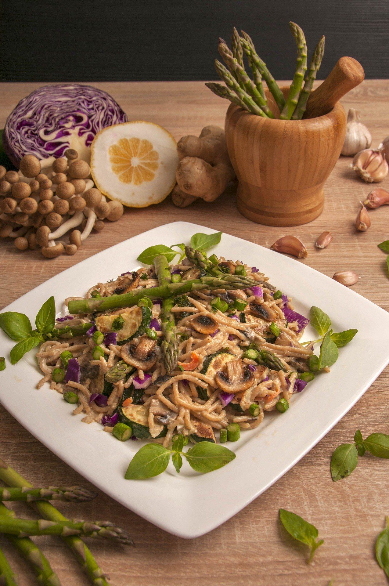vermicelli basilico