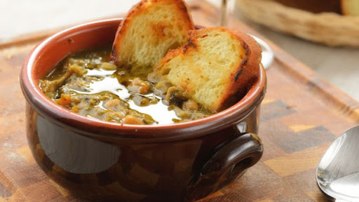 zuppa dicavolo nero e patate