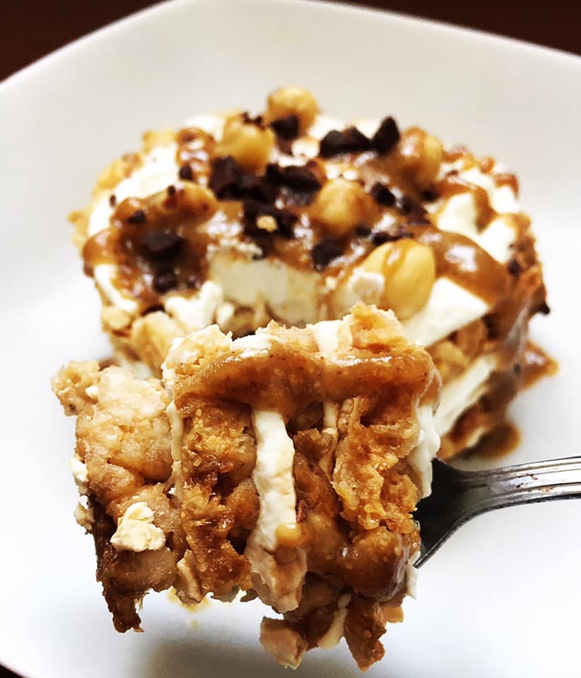 Tiramisù light con gallette e yogurt greco