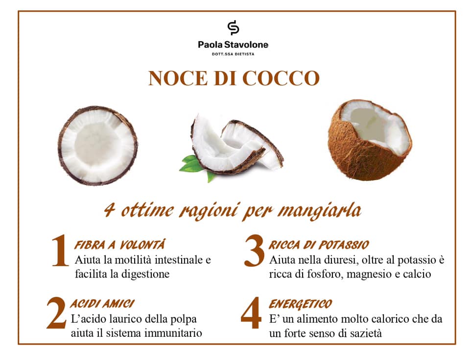 Noce di cocco: 4 ottime ragioni per mangiarla