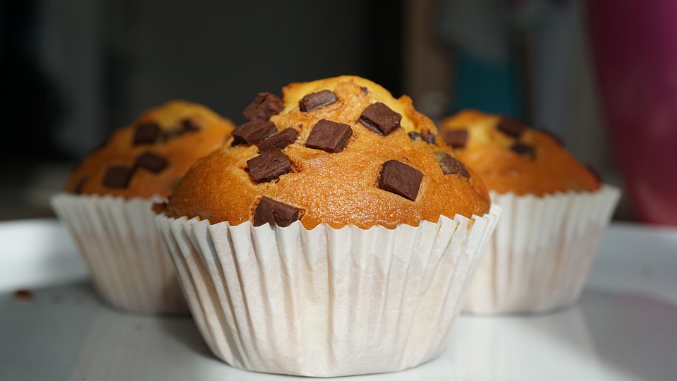 muffin con gocce di cioccolato Bimby
