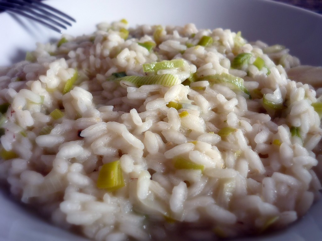 risotto ai porri