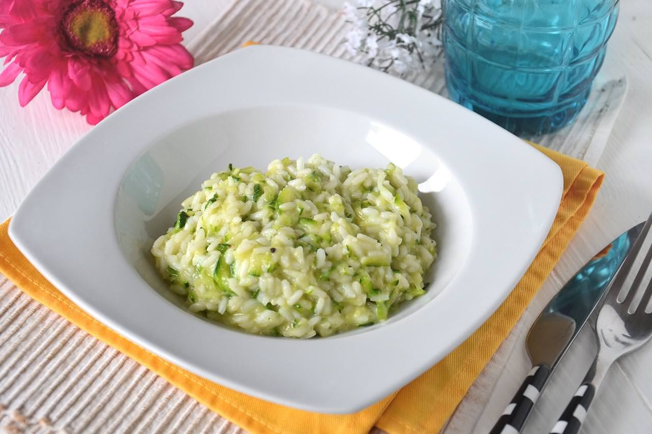 risotto con zucchine Bimby