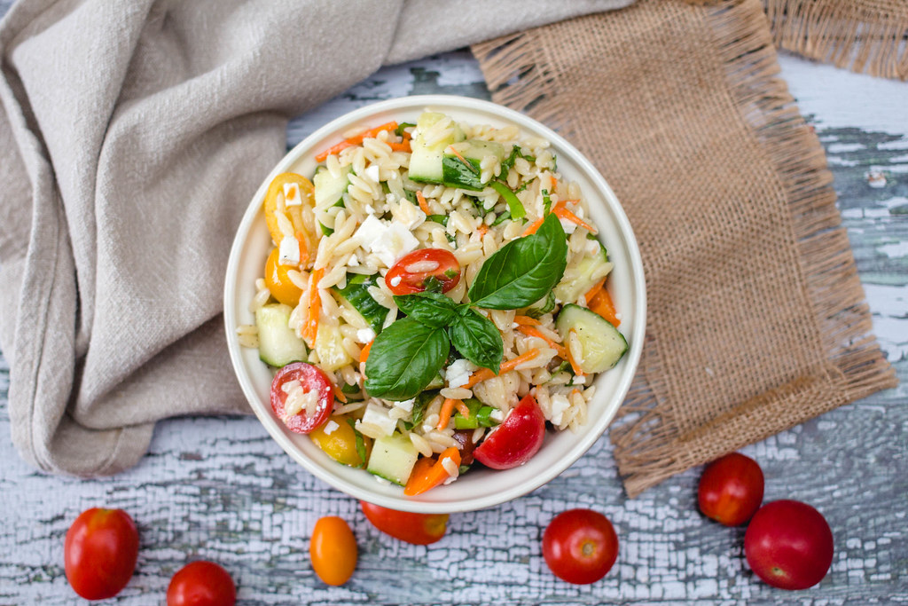 Insalata Di Orzo Vegetariana Cucinare Facile