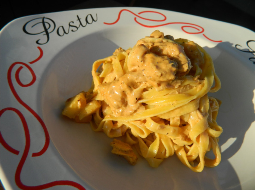 pasta tonno e panna