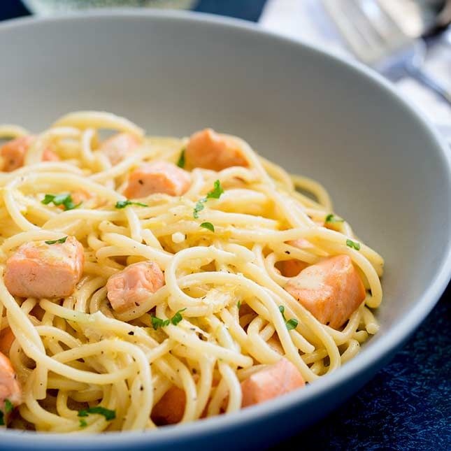 pasta al salmone senza panna