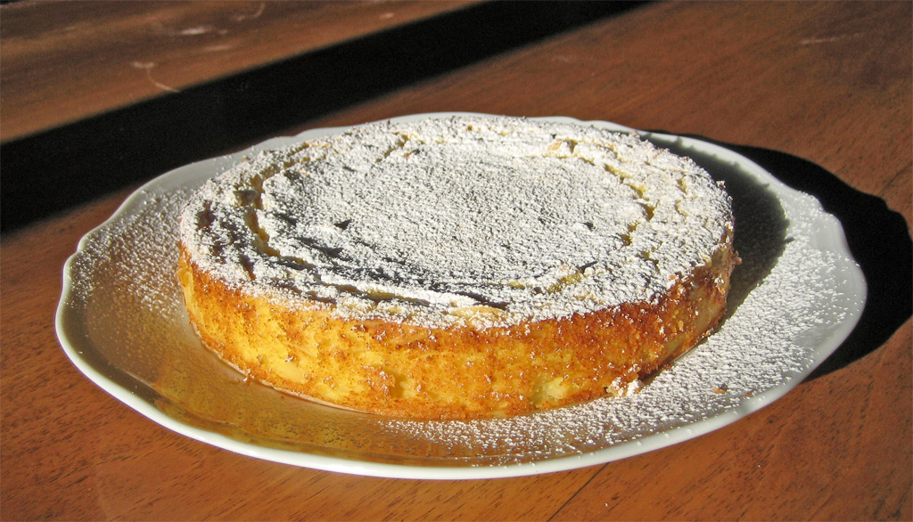 torta di ricotta al limone