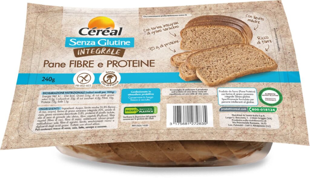 PANE FIBRE PROTEINE