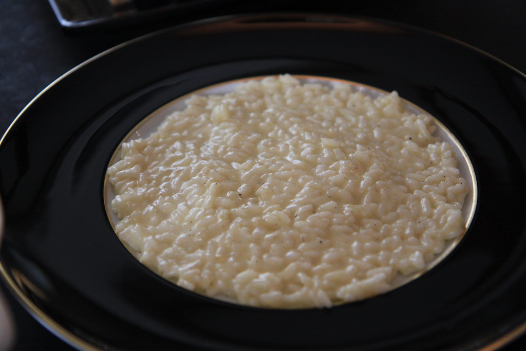 risotto pere e gorgonzola