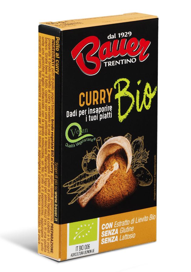 Dado Vegetale BIO al CURRY Bauer 1