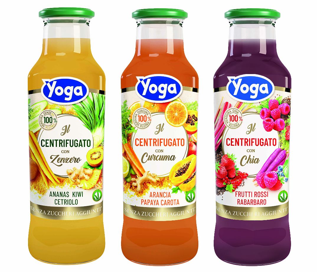 centrifugati yoga senza zuccheri aggiunti