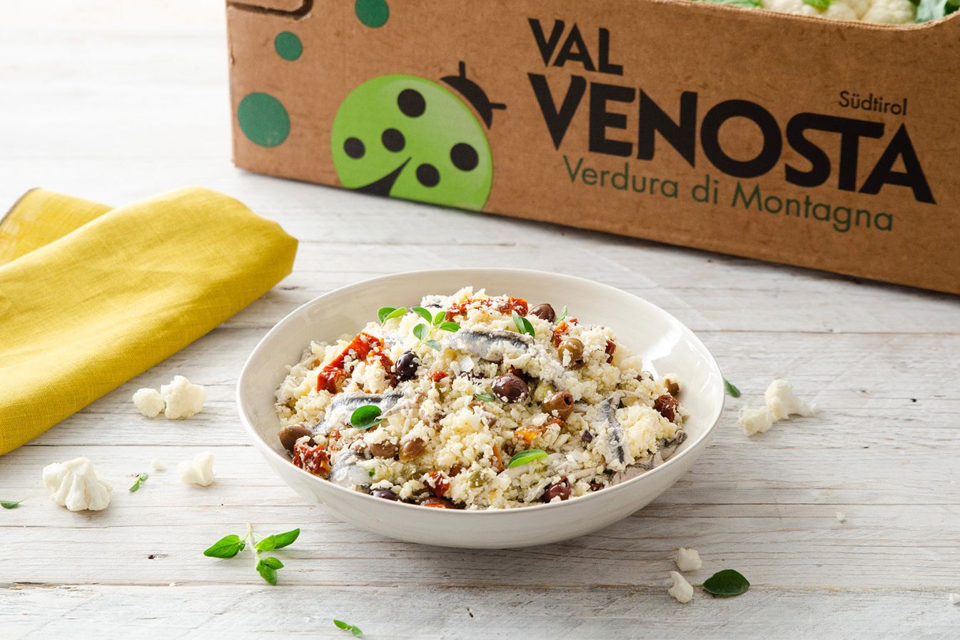 cous cous di cavolfiore Val Venosta