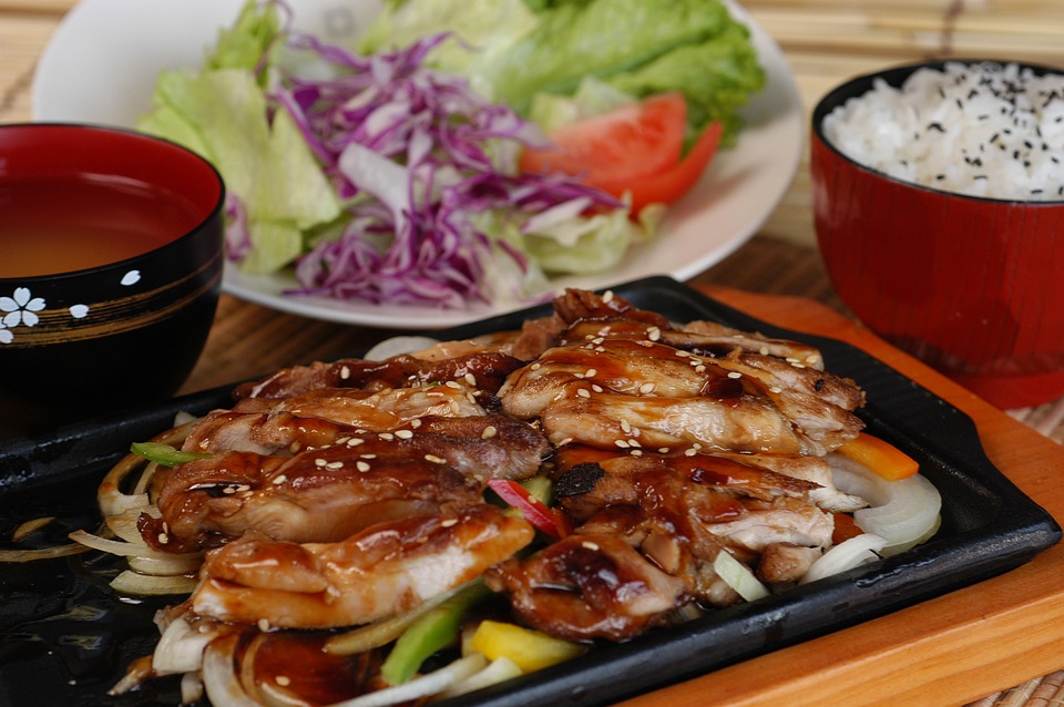 pollo teriyaki