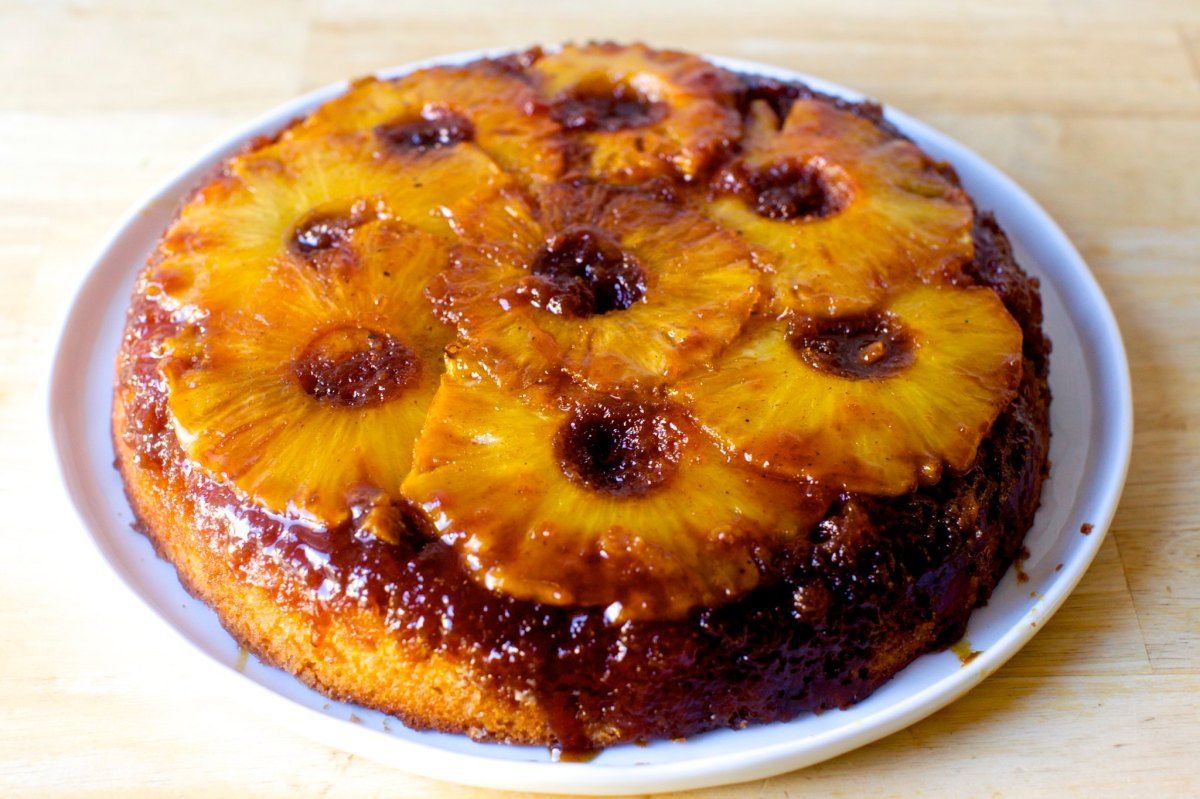 torta ananas e noci