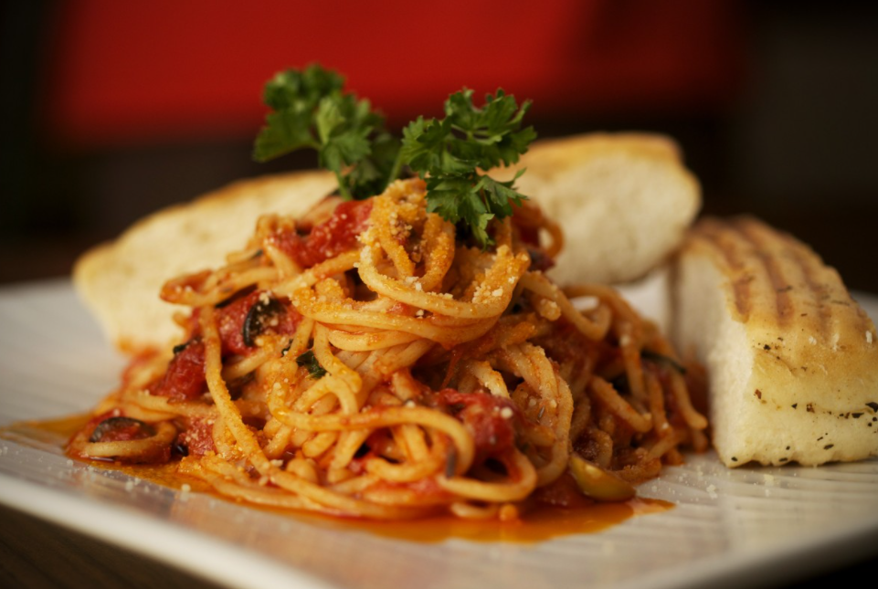 pasta con ciuffi di calamaro