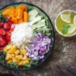poke bowl salmone e avocado