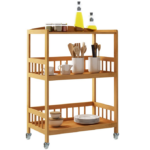 Carrello da cucina: in legno, acciaio inox o plastica? Con cassetti, ripiani o cestini? Prezzi e guida alla scelta