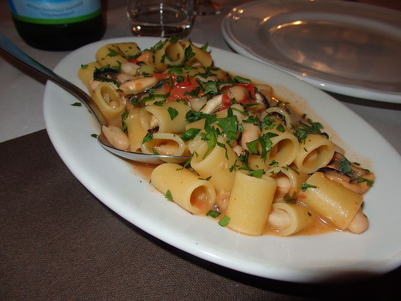 pasta fagioli e cozze di Antonino Cannavacciuolo