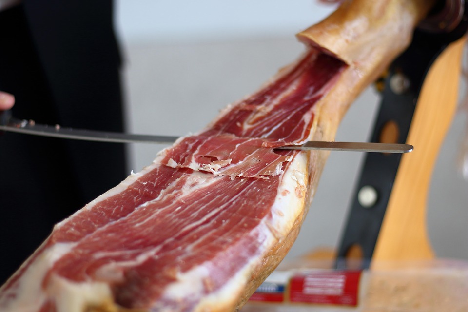 Holtaz Porta Prosciutto in Legno Reggi Prosciutto Crudo Supporto per  Prosciutto Tagliere per Prosciutto oliati Il Prosciutto Italiano Serrano e  Il