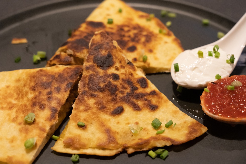 quesadillas