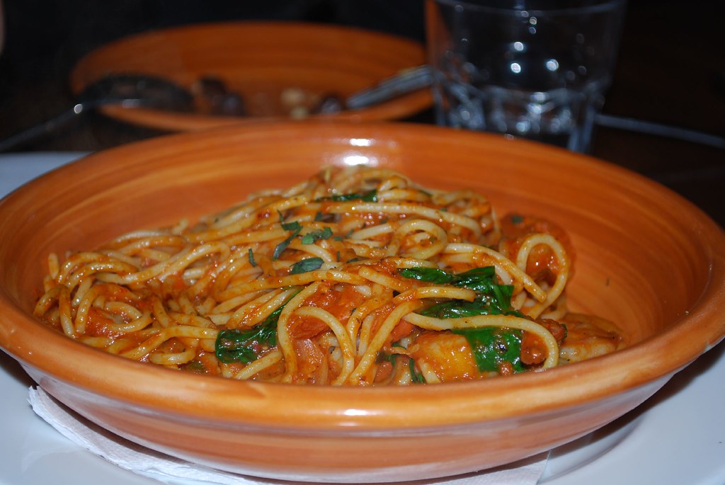 spaghetti con gamberi 1