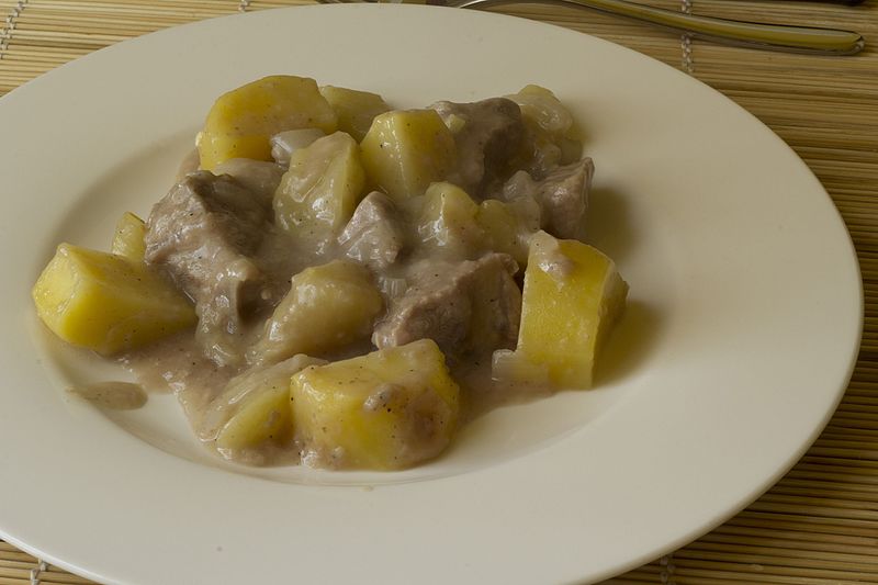 spezzatino di vitello con patate