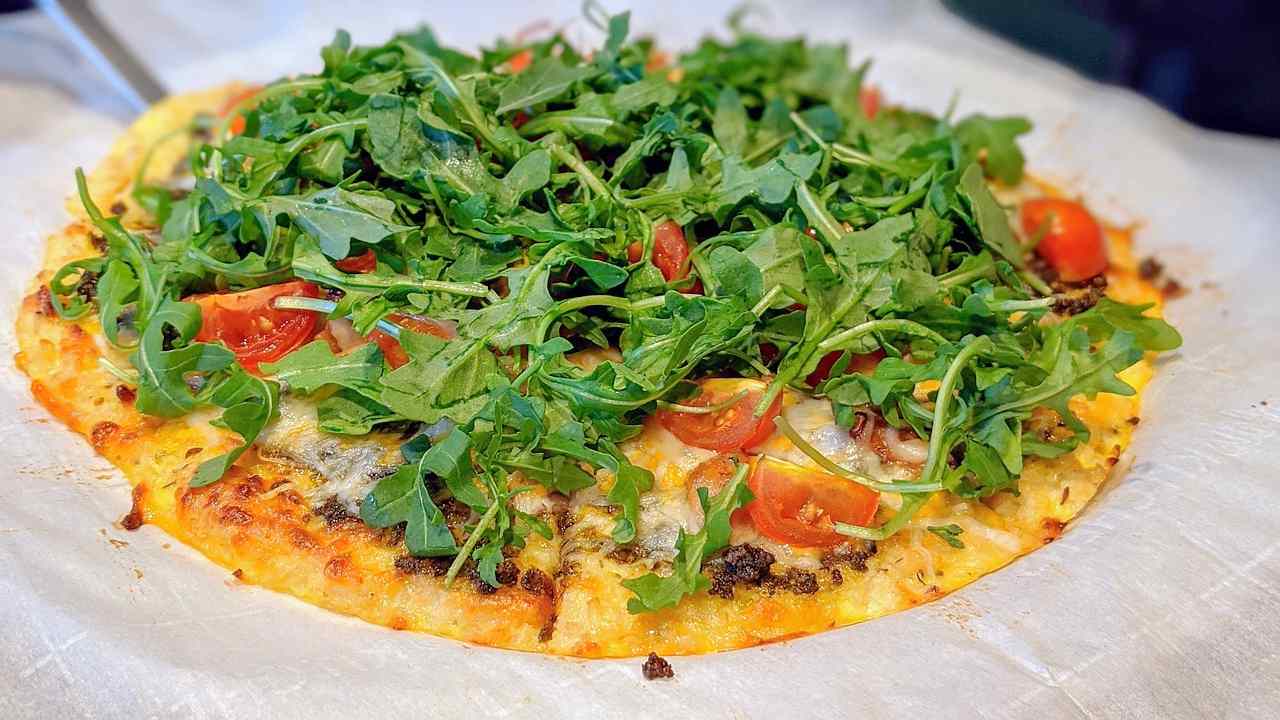 pizza di cavolfiore senza farina