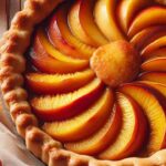 crostata di pesche