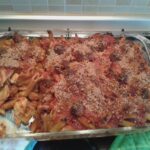 Teglia di pasta al forno con melanzane
